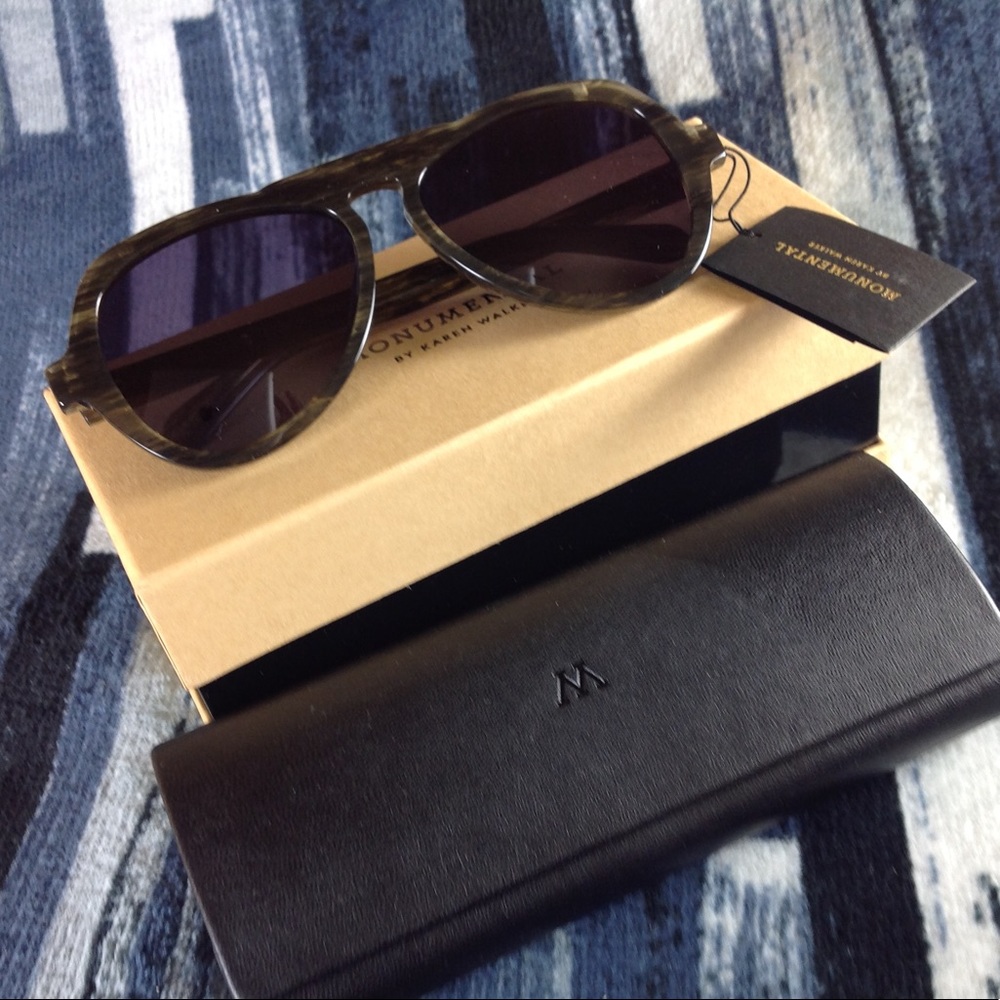 NWT KAREN WALKER MONUMENTAL SUNGLASSES